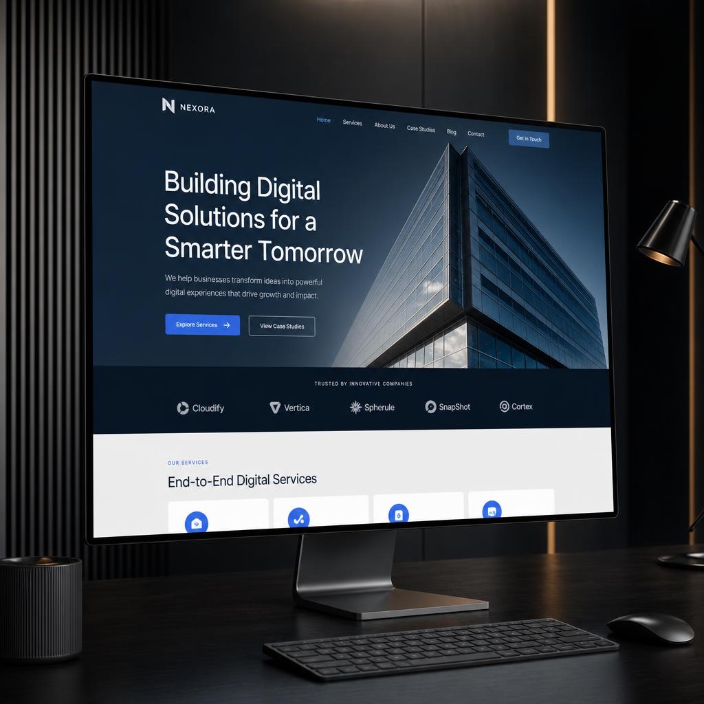 Custom Website Development screenshot
