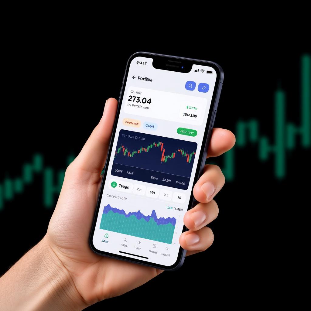 Mobile Trading App screenshot