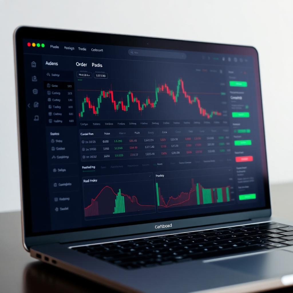 Web Trader Platform screenshot